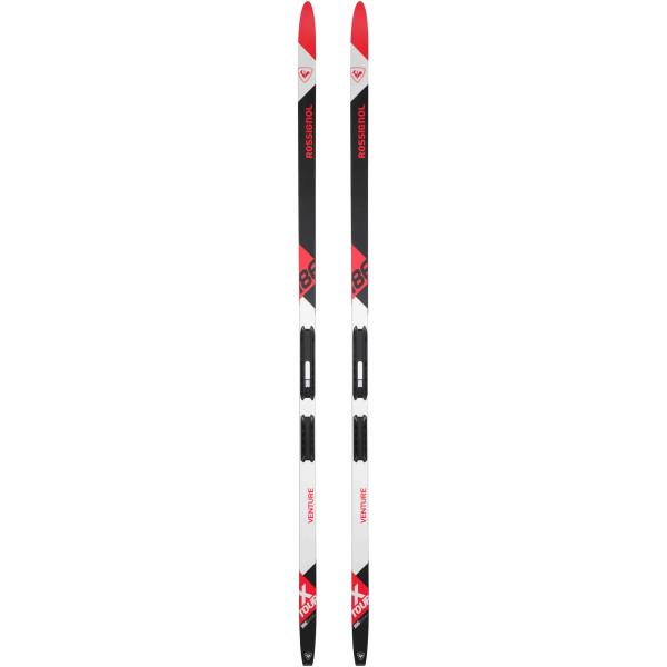 ROSSIGNOL XT VENTURE Waxless Skis + Tour Step In B...