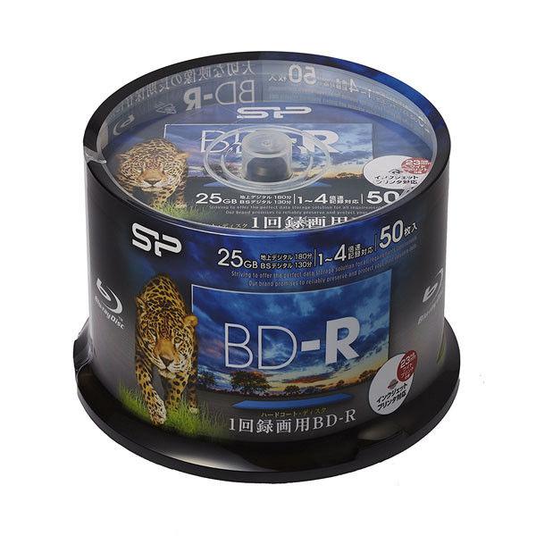 シリコンパワー SPBDRV25PWB50S [BD-R 4倍速 50枚組]