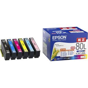 エプソン IC6CL80L [6色セット]
