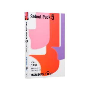 モリサワ MORISAWA Font Select Pack 5 PC用 M019452