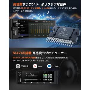 カーオーディオ 1DIN 6.36 IPSタッ...の詳細画像2