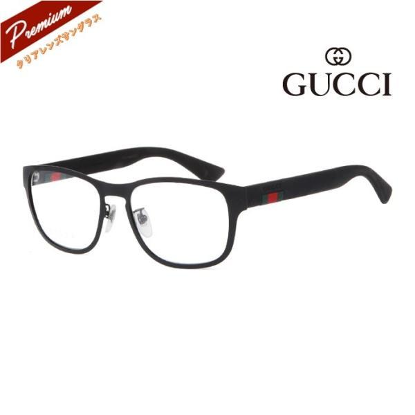 【35,900円→19,000円特価】メガネ　クリアレンズ装着済　メンズレディース　GUCCI　伊達...