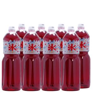 かき氷(カキ氷)シロップ イチゴ　1.8L×8本