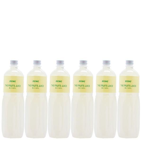 レモンジュース （レモン果汁100%）　業務用1L×6本
