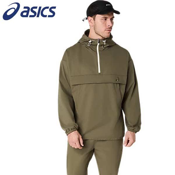 アシックス ダブルウィーブリラックスプルオーバージャケット スポーツ トレーニング ストレッチ 20...