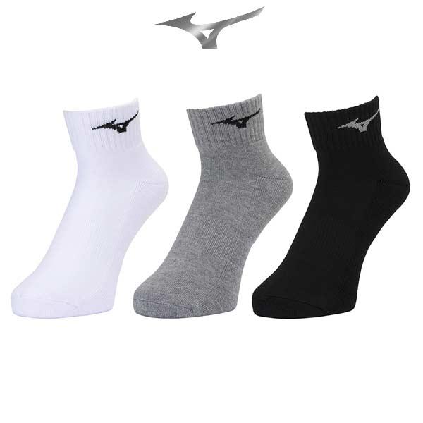 靴下 ミズノ スポーツ 3Pソックス ショート ソックス ショートソックス ユニセックス 3組セット...