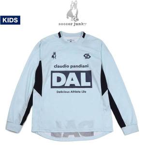 ジュニア シャツ 長袖 サッカージャンキー 義勇+1アスレジャーロングシャツ
