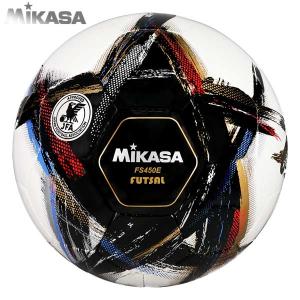 フットサル ボール 4号球 ミカサ オルゲスタ 450 OrgestA 検定球 公式試合球 4号 新球 FS450E-BK MIKASA