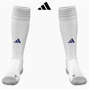 ストッキング アディダス サッカー ゲーム adi ソックス 23 3本線 靴下 ホワイト チームロイヤルブルー HT6545-WHT adidas｜suncabin