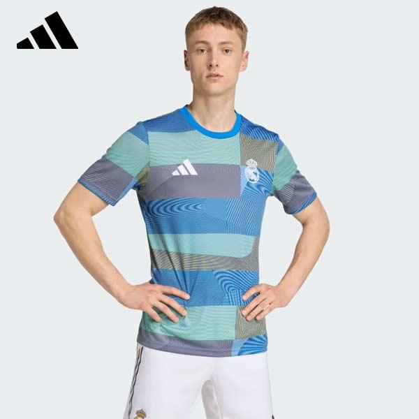 ウエア サッカー アディダス レアル・マドリード 25/26 プレマッチジャージー シャツ プラシャ...