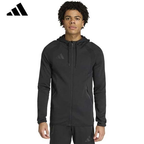 アディダス サッカー ウェア TIRO ティロ トラベル スウェット パーカー フルジップ フード付...