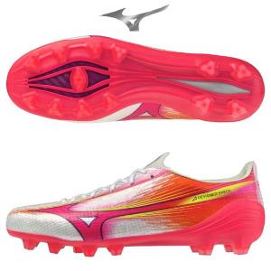 Mizuno Alpha プロ　ミズノアルファ レッド25.5 MIZUNO（ミズノ） サッカー スパイク アルファ 3 プロ α III PRO