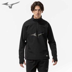 MIZUNO（ミズノ） 【上下セット】 裏起毛 ストレッチフリースシャツ