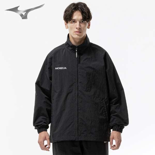 ウェア ミズノ スポーツ サッカー モレリア リップストップ ウーブン ジャケット カジュアル トラ...