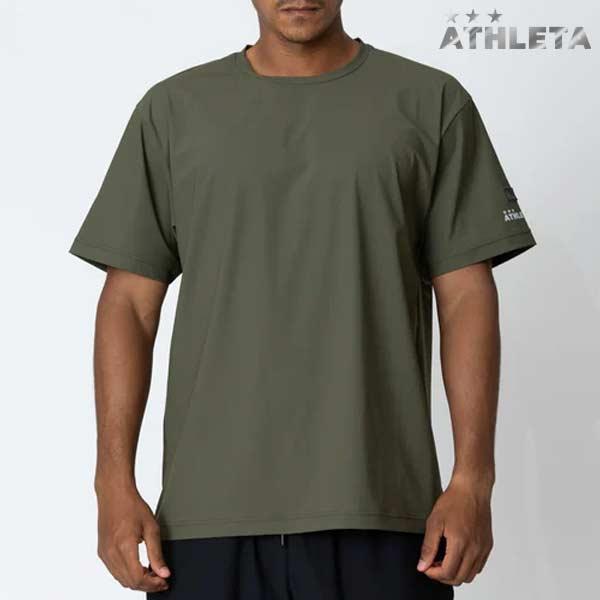 アスレタ サッカー フットサル クールストレッチシェルT シャツ トレーニング ウーブン スポーツ ...