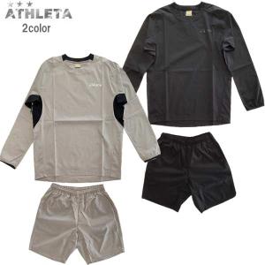 ATHLETA（アスレタ） トレーニングハーフZIPジャージ 上下セット