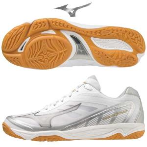 MIZUNO ミズノフライ ホワイト×シルバー×ゴールド 2.5E相当の方