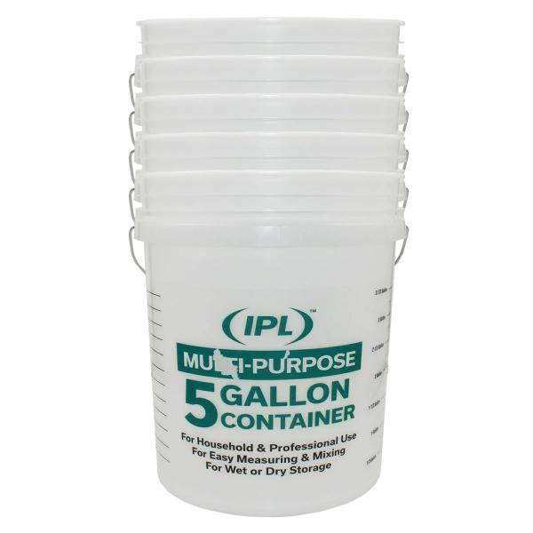 アウトレット お得な5個セット LEAKTITE 5ガロンバケツ マルチミックスIPL 5個組 アメ...