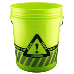 LEAKTITE(リークタイト) 5ガロンバケット Caution リフレクター付き