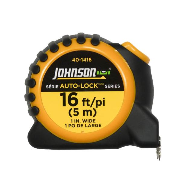 Johnson(ジョンソン)  Auto-Lock 5mメジャースケール 16ft （インチ/メトリ...