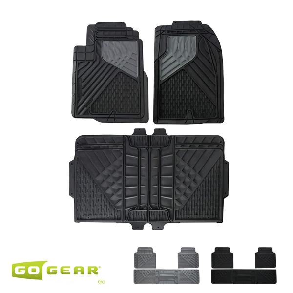 アウトレット GOGEAR トラックマット4PK ブラック/グレー 79100/79101