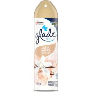 Glade Spray 芳香 消臭スプレー SHEER VANILLA EMBRACE  シアー バニラ エンブレイス