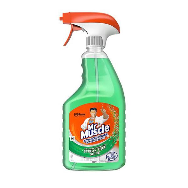 Mr.Muscle(ミスターマッスル) アドバンスパワー ウィンドウ＆ガラス 750ml ガラスクリ...