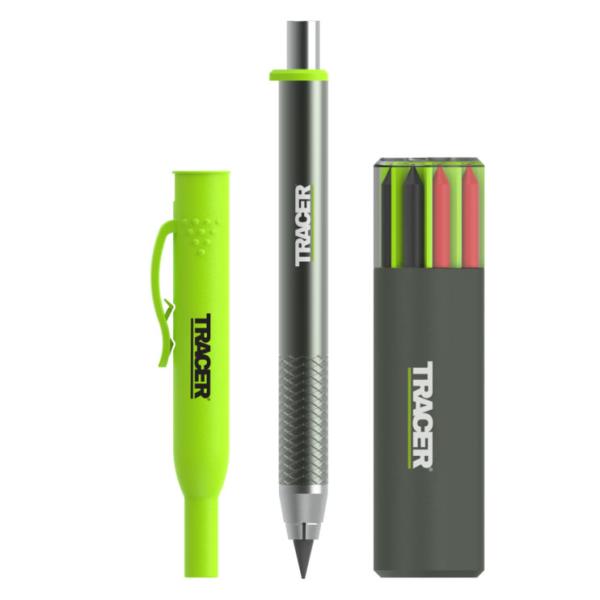 TRACER(トレイサー) PRO アルミタフシャープペンシル5.2ｍｍ+替芯セット ATPK1-P...