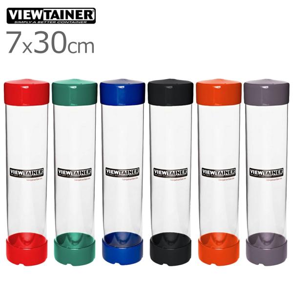 VIEW TAINER(ビューテイナー) ストレージコンテナ 7x30cm 保管容器