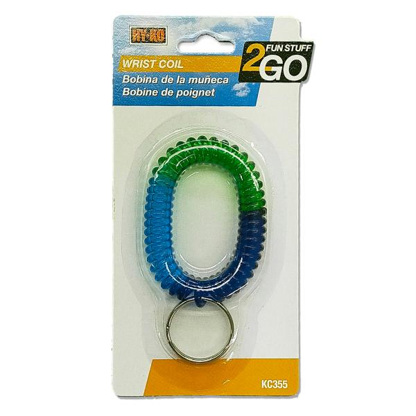 コイルキーリング【ブルーグリーン】 KC355BG