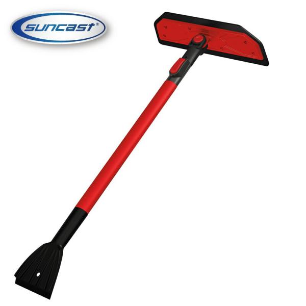 SUNCAST（サンキャスト） 伸縮式スノースイーパー車用スクレパースノーブラシ【アメリカ製】自動車...