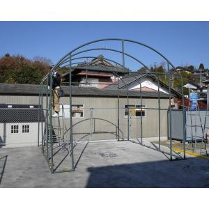 Shelldome シェルドーム バーチカル4ｘ4 テント倉庫 パイプ車庫 The テントガレージ パイプ車庫 Sh Ro44 The Diy 住宅設備 Depot
