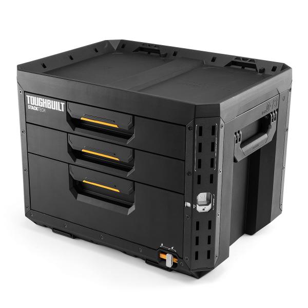 【予約：2月入荷】TOUGHBUILT（タフビルト）STACK TECH(スタックテック)３ドロワー...