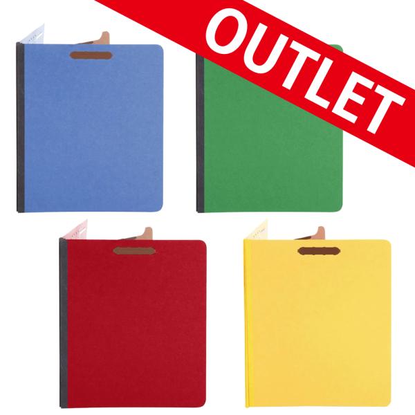 アウトレット Universal(ユニバーサル) プレスボード4セクションフォルダ ブルー/グリーン...