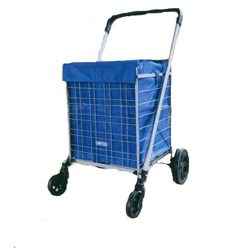 アプソン はたらくカート 青色 清掃現場用カート トイレットペーパー48個収納 Art.6161