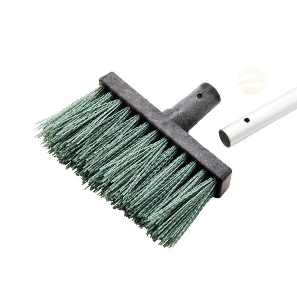 パワーブラシスーパー(差込クリップ式) 研磨剤入ナイロン繊維ブラシ（スーパーデッキブラシ後継品）