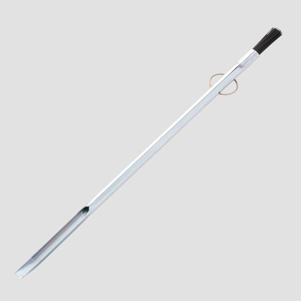 (メール便可)早乙女 ミゾスキ 10mm サッシ・溝用ケレン ナイロンブラシ付き