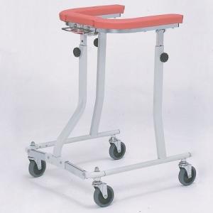日進医療器 折りたたみ式歩行車 TY160L 大サイズ 歩行器 肘置き 馬蹄