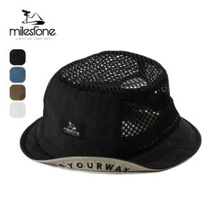 MILESTONE マイルストーン デナリバケットハット MSC-025 Denali Hat レディース ウィメンズ 帽子 メッシュ アジャスター付き 調節可能 登山 2026 春夏