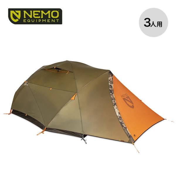 セール NEMO ニーモ コディアック 3P NM-KD-3P-F テント 3人 軽量 軽い 撥水