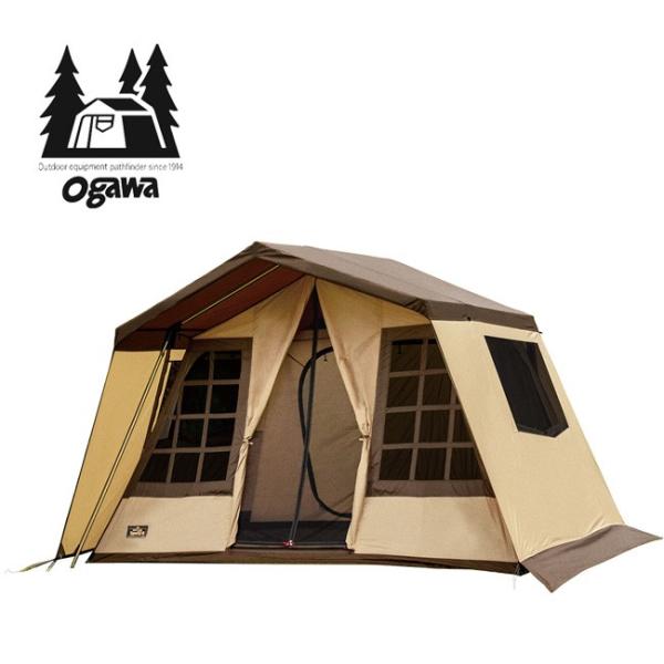 セール OGAWA オガワ オーナーロッジ タイプ52R 2252 T/C素材 5人用 大型テント ...