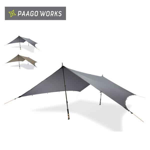 PaaGo WORKS パーゴワークス ニンジャタープ CT101 タープ マルチタープ ソロキャン...