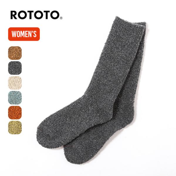 ROTOTO ロトト メリノブークレソックス R1636 MERINO BOUCLE SOCKS レ...