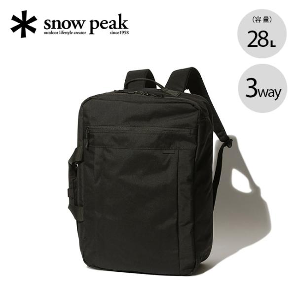 snow peak スノーピーク エブリデイユーズ3ウェイビジネスバッグ
