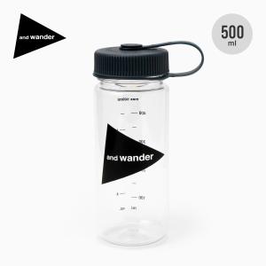 and wander アンドワンダー ロゴボトル500｜sundaymountain