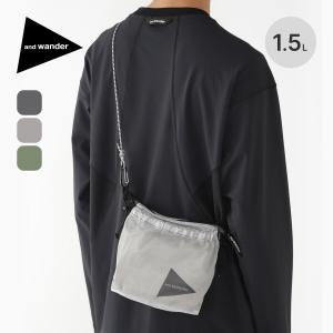 and wander（アンドワンダー） ポイント10% 20L メッセンジャーバッグ