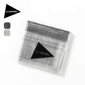 and wander アンドワンダー ダイニーマウォレット