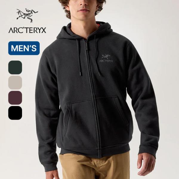 ARC TERYX アークテリクス エンブレムフリースフルジップフーディ Emblem Fleece...