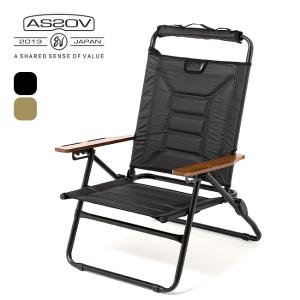 AS2OV（アッソブ） HIGH BACK RECLINING LOW ROVER CHAIR BLACK