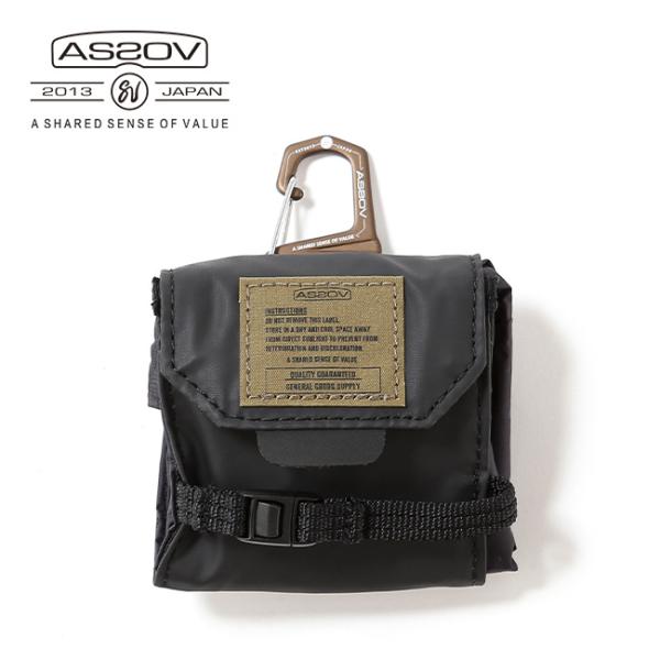 AS2OV アッソブ ポリカパッカブルドリンクホルダー 152217 NYLON POLYCARBO...